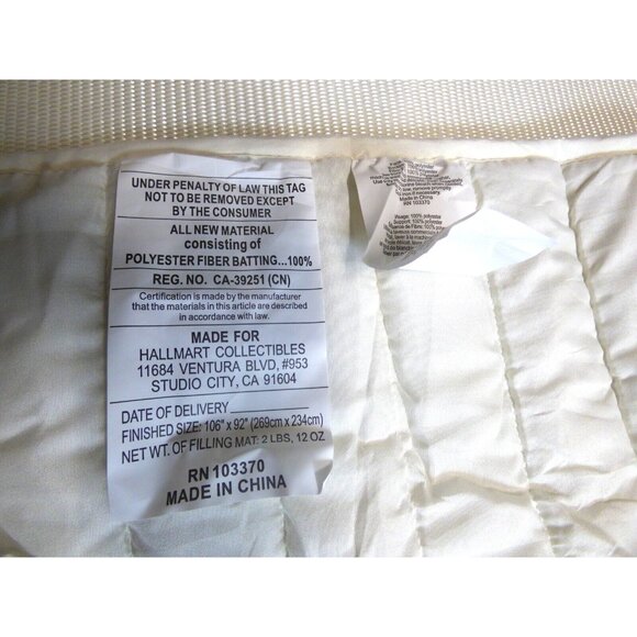 Hallmart Collectibles Riverbrook Home Moonstone 3 Piece King Coverlet Set - Picture 9 of 15